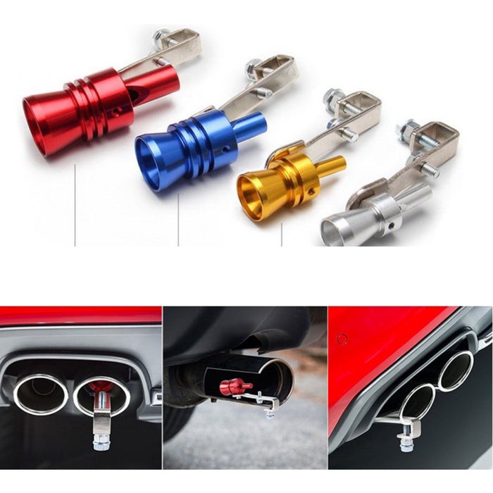 Universal Aluminum Turbo Sound Whistle Exhaust Tailpipe