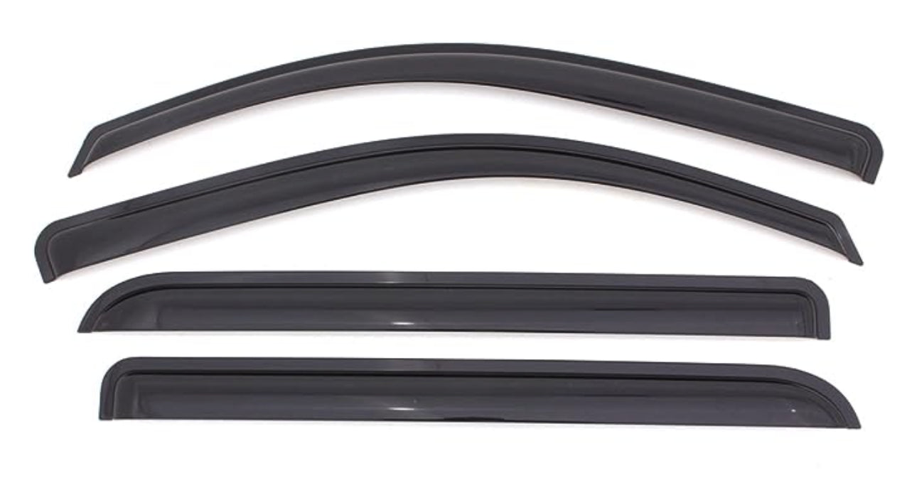 Window Visors for Nissan Frontier Crew Cab 2022-2024, 4-Piece