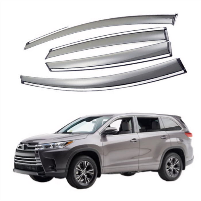 Window Visors for Toyota Highlander 2020-2024, 4-Piece