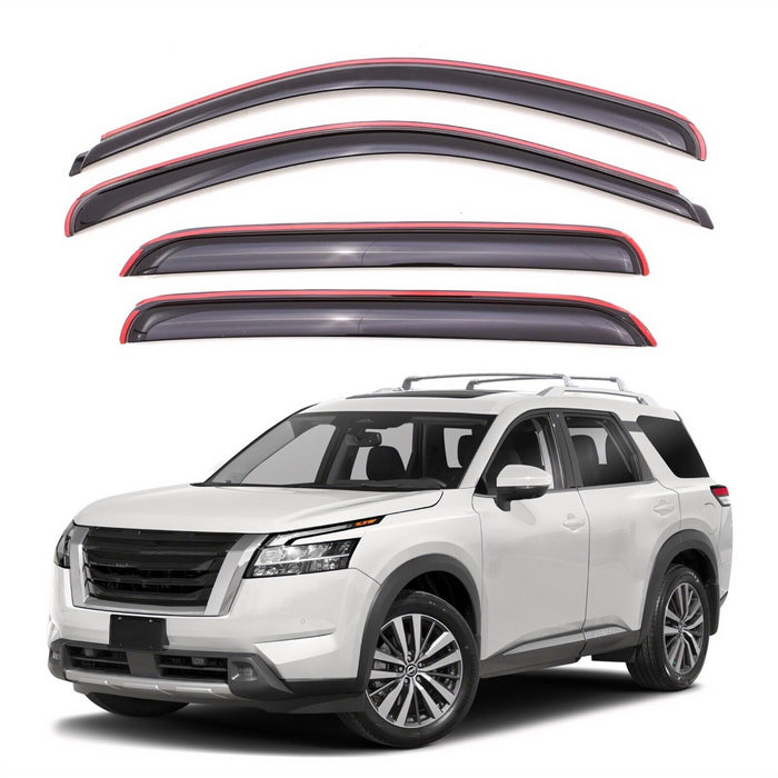 Window Visors for Nissan Pathfinder 2022-2023, 4-Piece