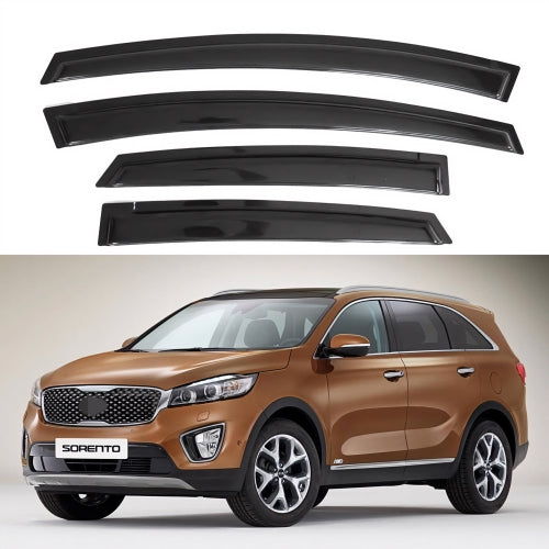 Window Visors for Kia Sorento 2011-2015, 4-Piece