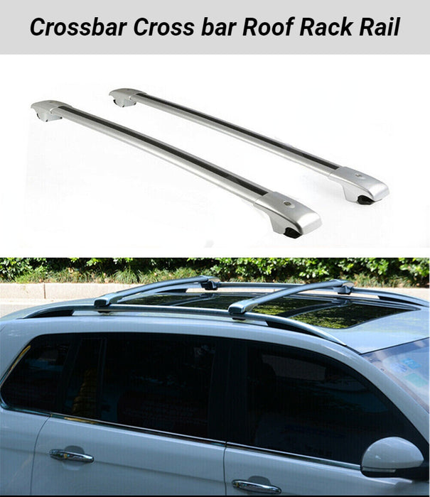 Silver Roof Rack CrossBar Luggage Carrier for Honda CR-V 2017-2027