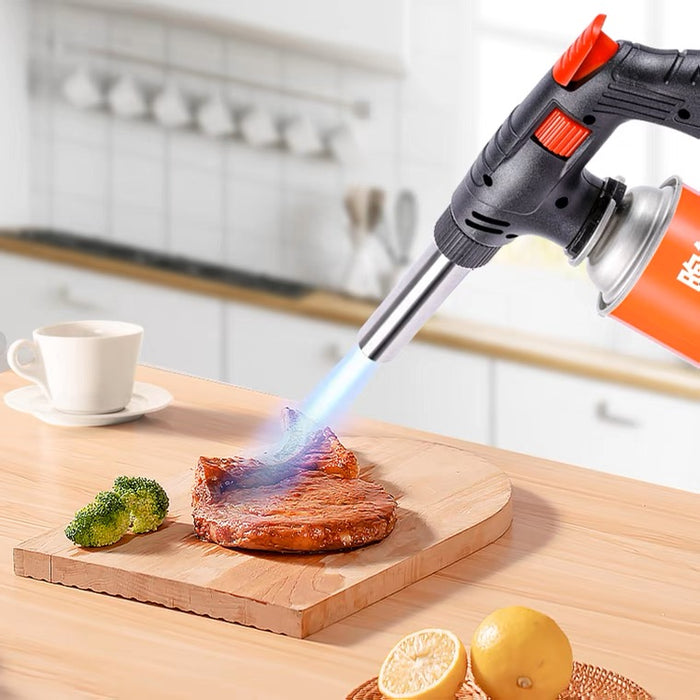 Culinary Torch Master: Reversible Kitchen Flame Tool