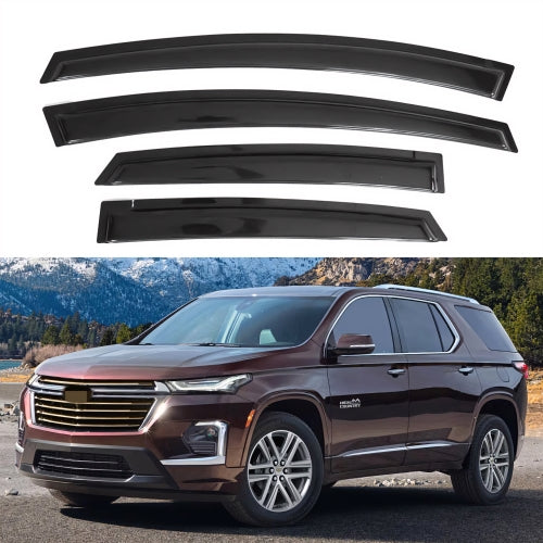 Window Visors for Chevrolet Traverse 2018-2023, 4-Piece