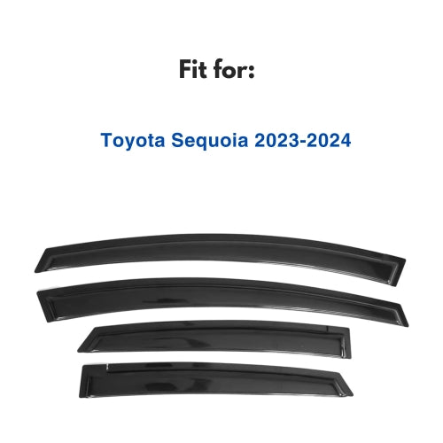 Window Visors for Toyota Sequoia 2023-2024, 4-Piece