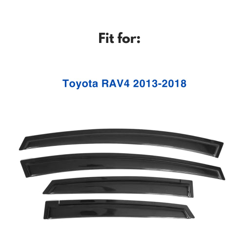 Window Visors for Toyota Rav4 2013-2018, 4-Piece