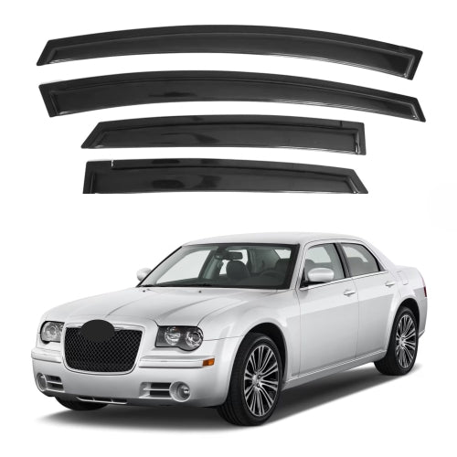 Window Visors for Chrysler 300 2005-2010 & Dodge Magnum 2005-2008, 4-Piece