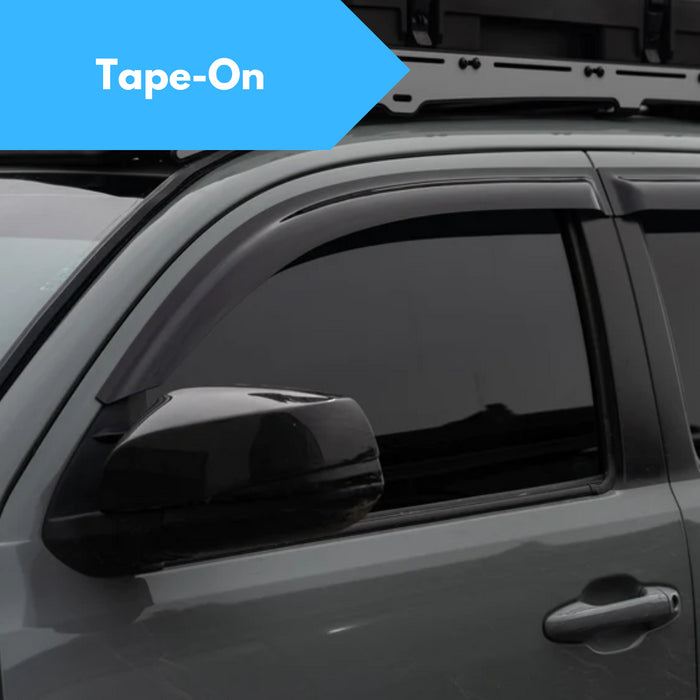 Window Visors for Jeep Compass 2007-2016, 4-Piece